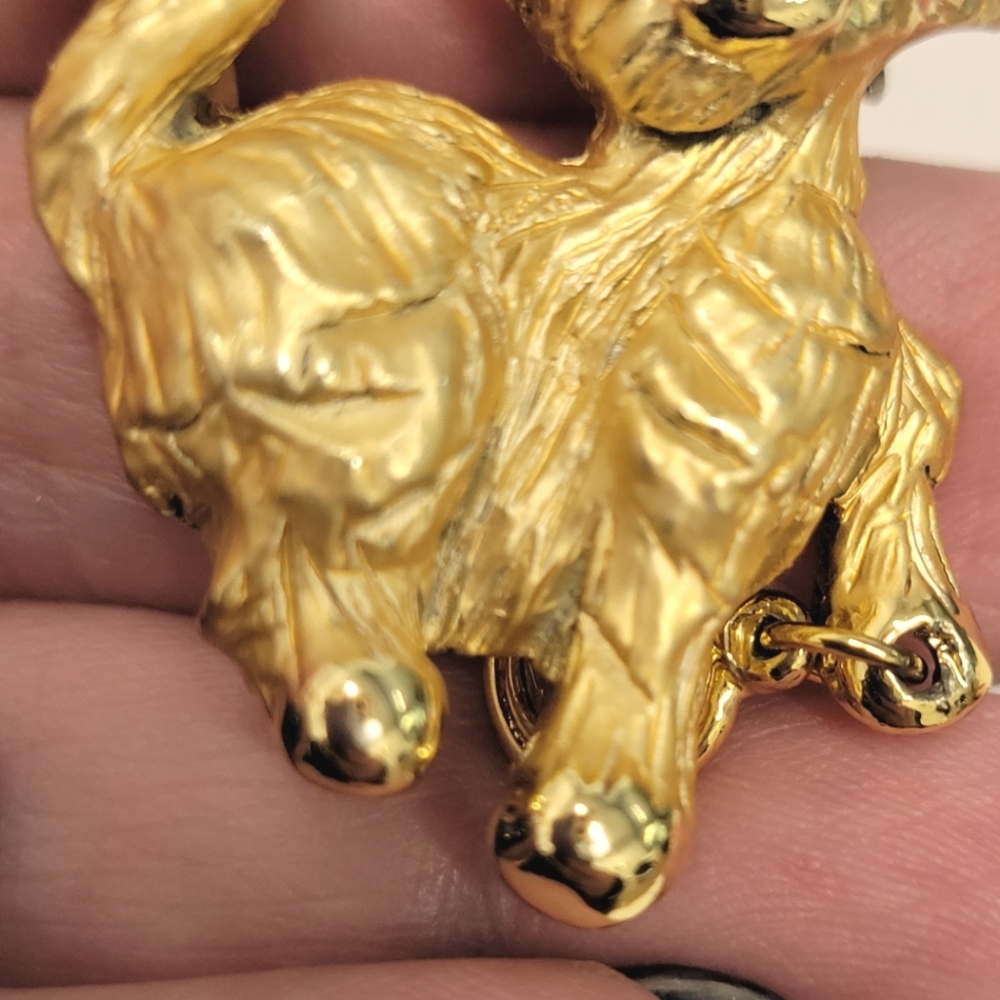 Vintage Giusti Cat Brooch - Picture 4 of 6